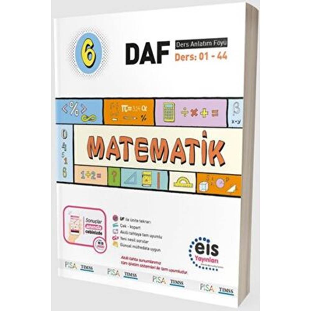 EİS 6.Sınıf - DAF - Matematik