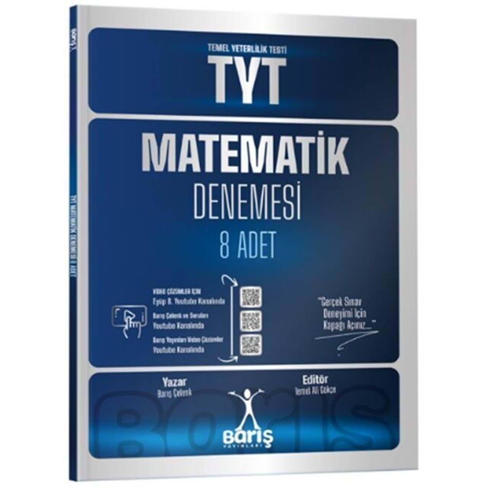 Barış Yayınları TYT Matematik Denemesi 8 Adet