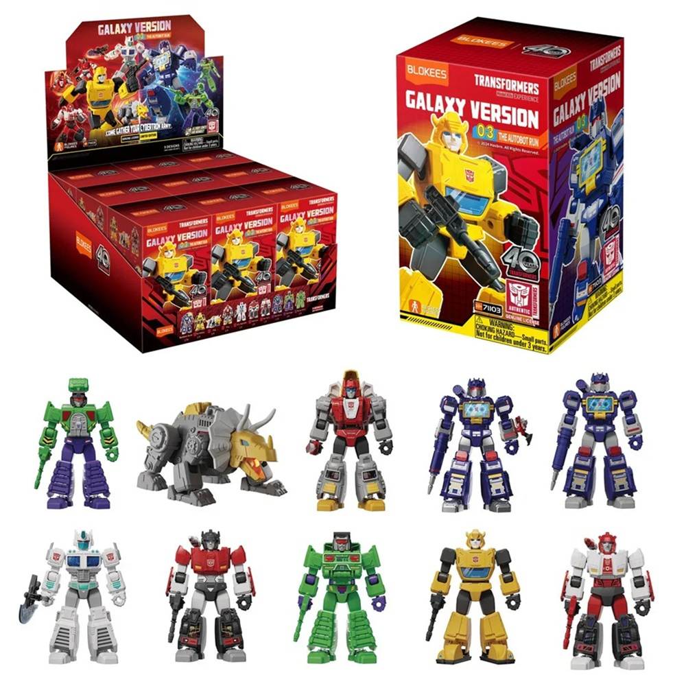 Blokees Transformers Galaxy Version Roll Out Figüres 3