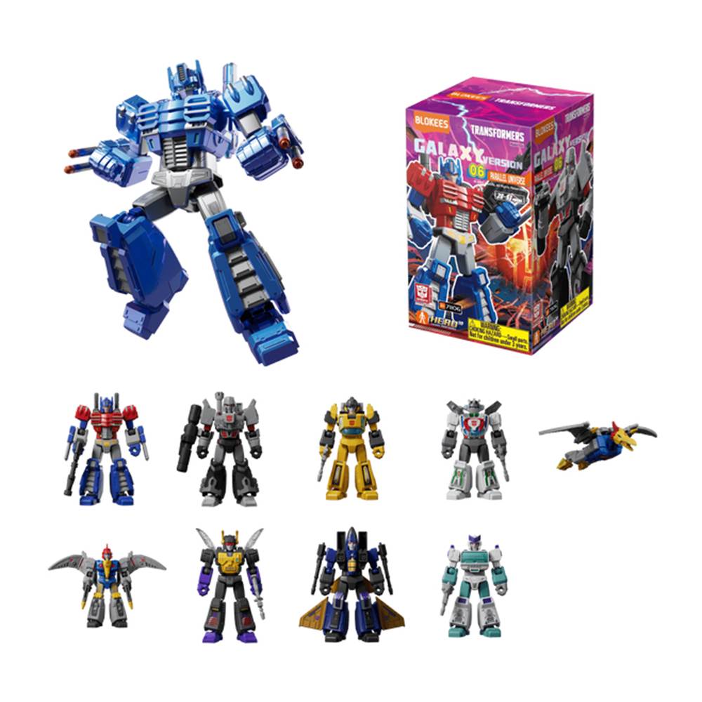 Blokes Transformers Galaxy Version Roll Out Figüres 6