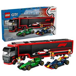 Lego City RB20 ve AMR24 F1 Arabalı F1 Kamyonu