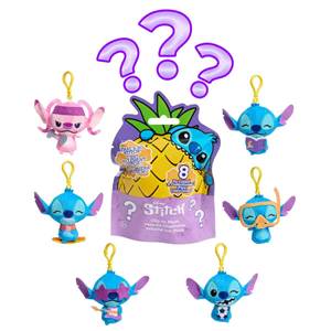 Disney Stitch Klipsli Peluş Anahtarlık Sürpriz Paket