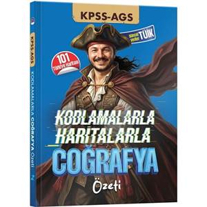 Zeduva Yayınları KPSS AGS Kodlamalarla Haritalarla Coğrafya Özeti Cep Kitabı