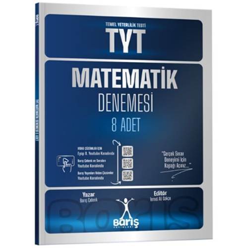 Barış Yayınları TYT Matematik Denemesi 8 Adet
