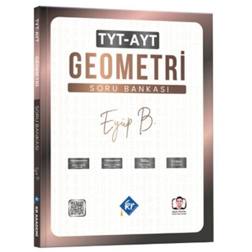 KR Akademi Yayınları TYT AYT Geometri Eyüp Hoca Soru Bankası