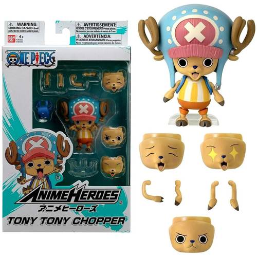 One Piece Anime Heroes 6.5 Inch Scale Action Figure - Tony Tony Chopper