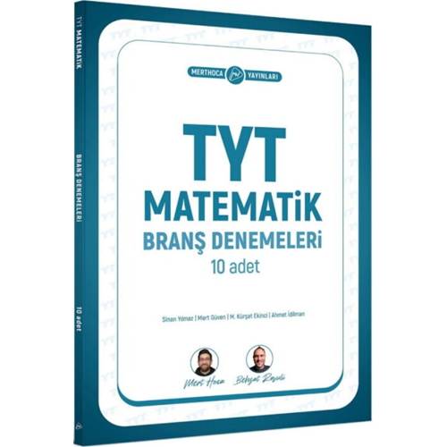 Mert Hoca Yayınları TYT Matematik Branş Denemeleri 10 Adet