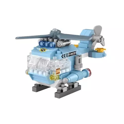 Loz Lego Helikopter Mini Blok Seti