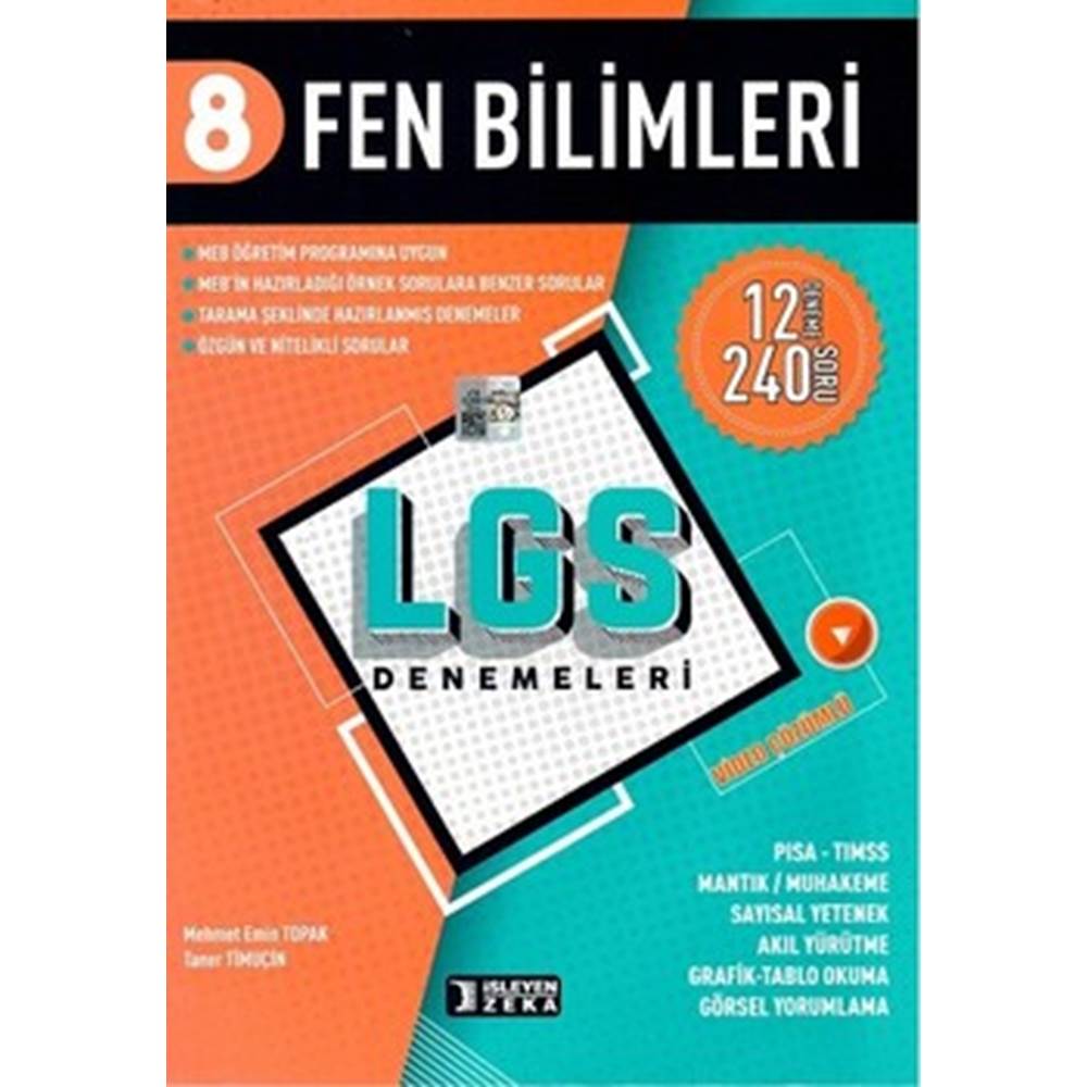 8.SINIF LGS DENEME FEN BİLİMLERİ - 2022