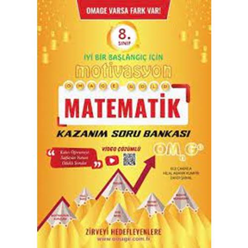 Omage Yayınları 8. Sınıf Motivasyon Matematik Soru Bankası