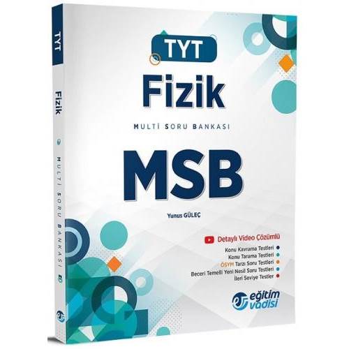Eğitim Vadisi Yayınları TYT Fizik Multi Soru Bankası