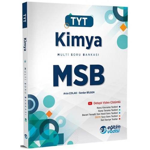 Eğitim Vadisi Yayınları TYT Kimya Multi Soru Bankası