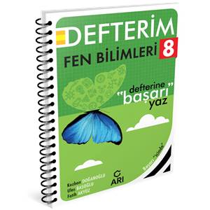 ARI 8. SINIF FEN BİLİMLERİ DEFTERİ