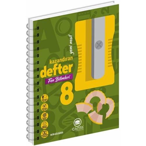 Çanta 8. Sınıf Fen Bilimleri Kazandıran Defter