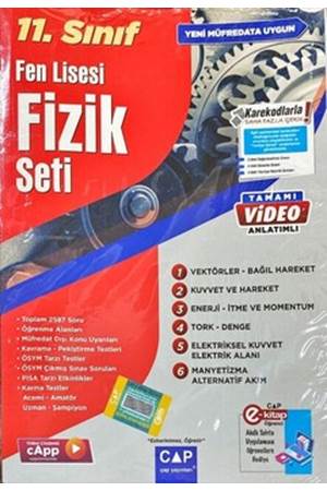 11.SINIF SET FEN LİSESİ FİZİK - 2024-25
