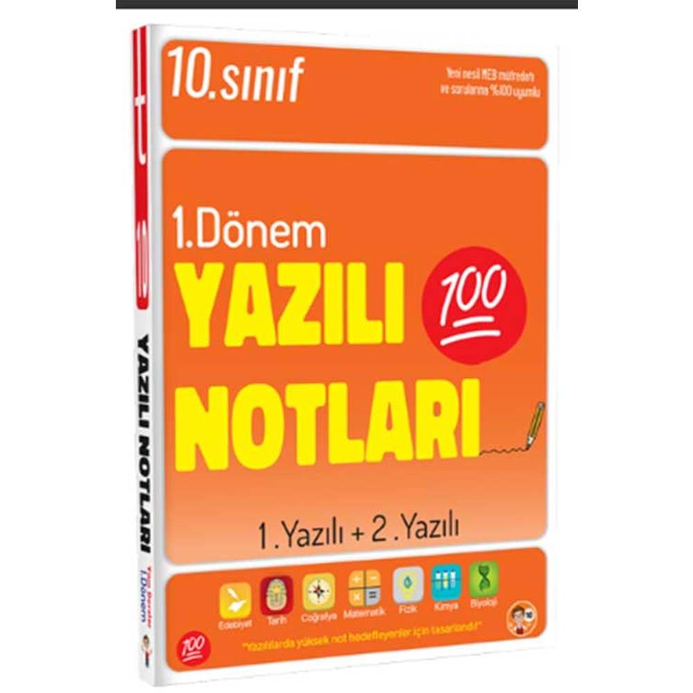 10. Sınıf Yazılı Notları 1. Dönem 1 ve 2. Yazılı