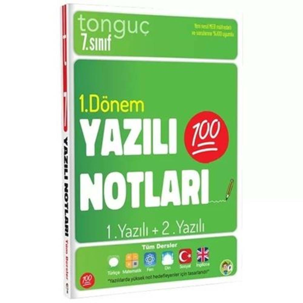 7. Sınıf Yazılı Notları 1. Dönem 1 ve 2. Yazılı