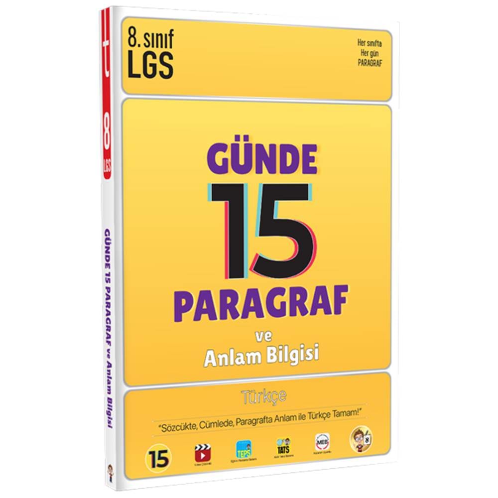 LGS Günde 15 Paragraf ve Anlam Bilgisi