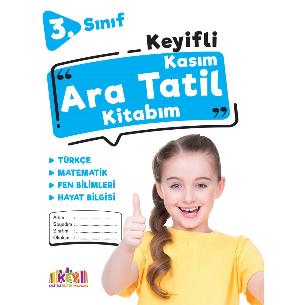 KEY 3. Sınıf Kasım Ara Tatil Kitabım