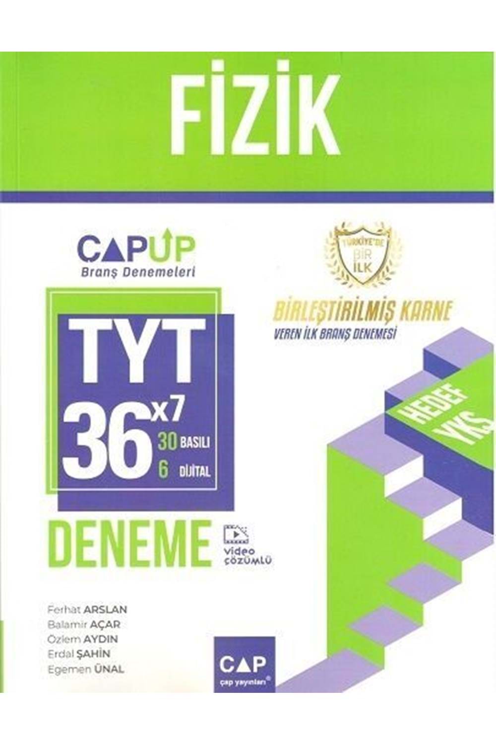 Çap Yayınları TYT Fizik 30 x 6 Up Deneme