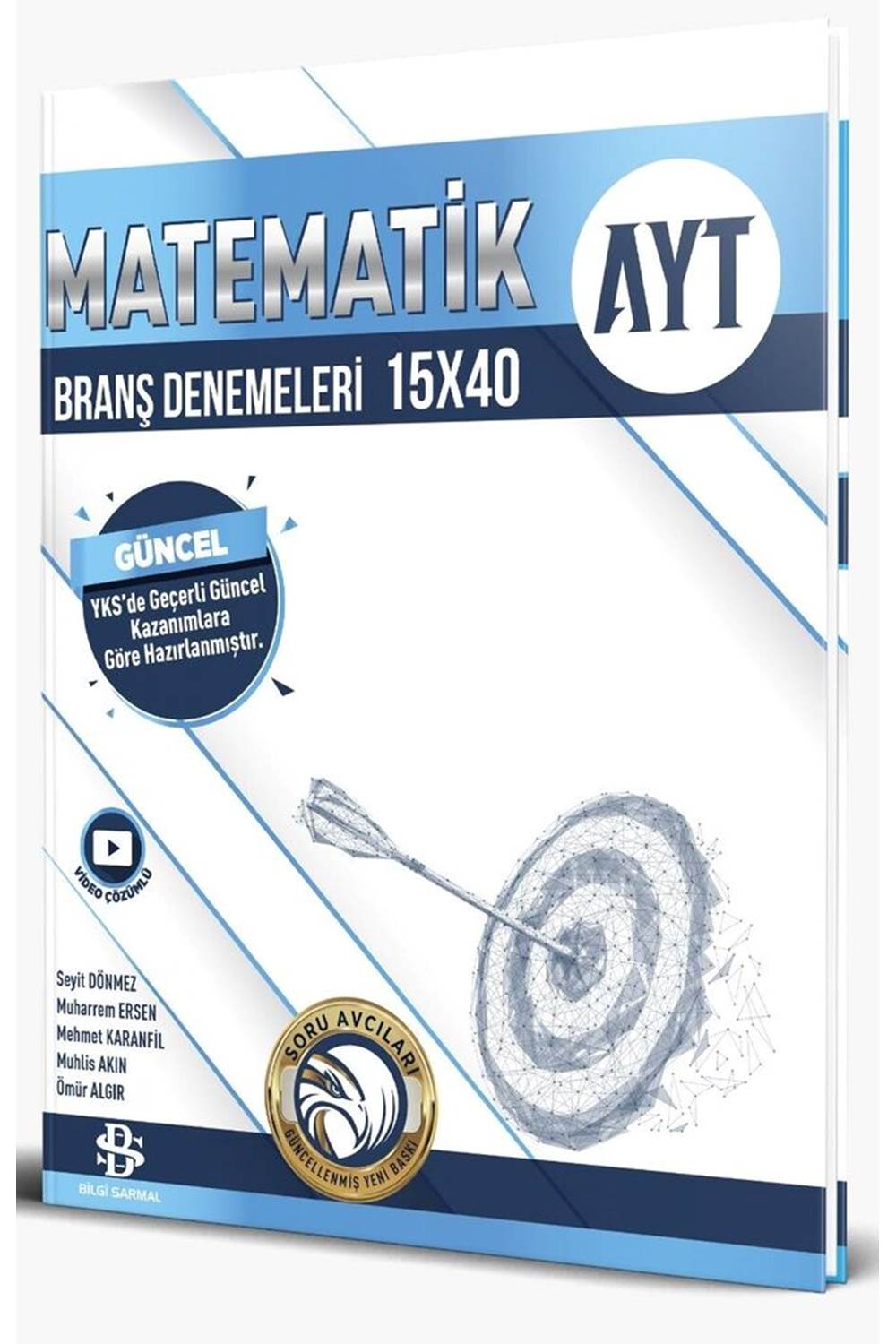 Bilgi Sarmal Yayınları AYT Matematik 15 x 40 Branş Denemeleri