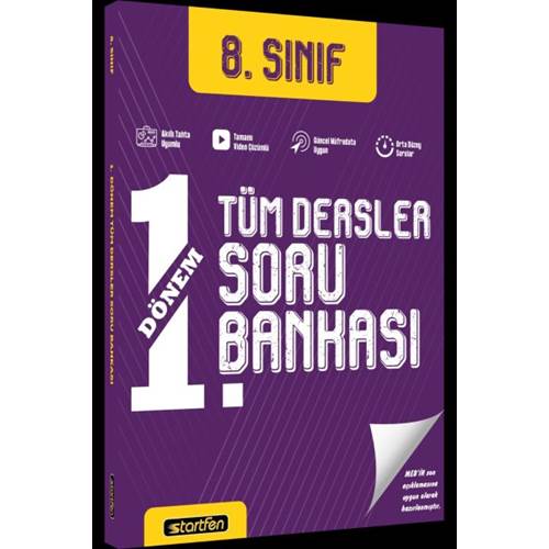 8. SINIF 1. DÖNEM TÜM DERSLER SORU BANKASI