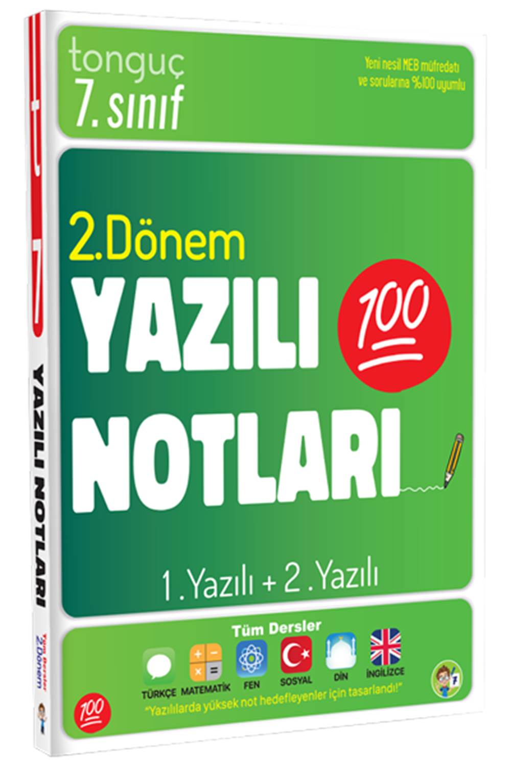 Tonguç 7. Sınıf Yazılı Notları 2. Dönem 1 ve 2. Yazılı