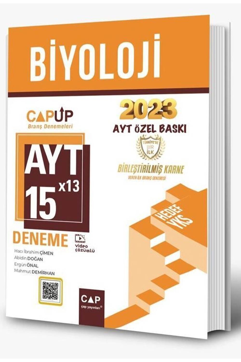 Çap Yayınları 2023 AYT Biyoloji 15 X 13 Up Deneme