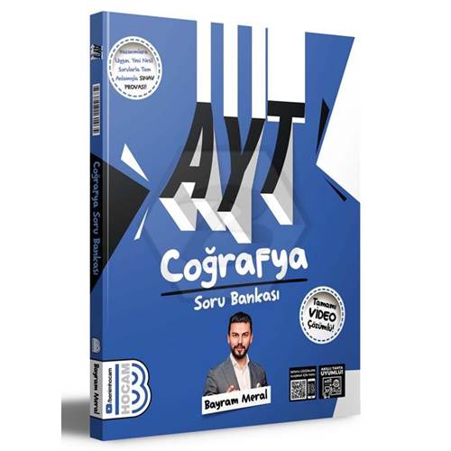 Benim Hocam AYT Coğrafya Tamamı Video Çözümlü Soru Bankası