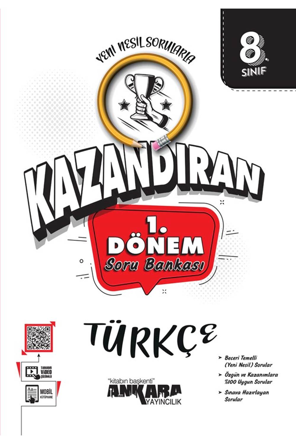 ANKARA 8.SINIF TÜRKÇE 1.DÖNEM S.B. SORU BANKASI