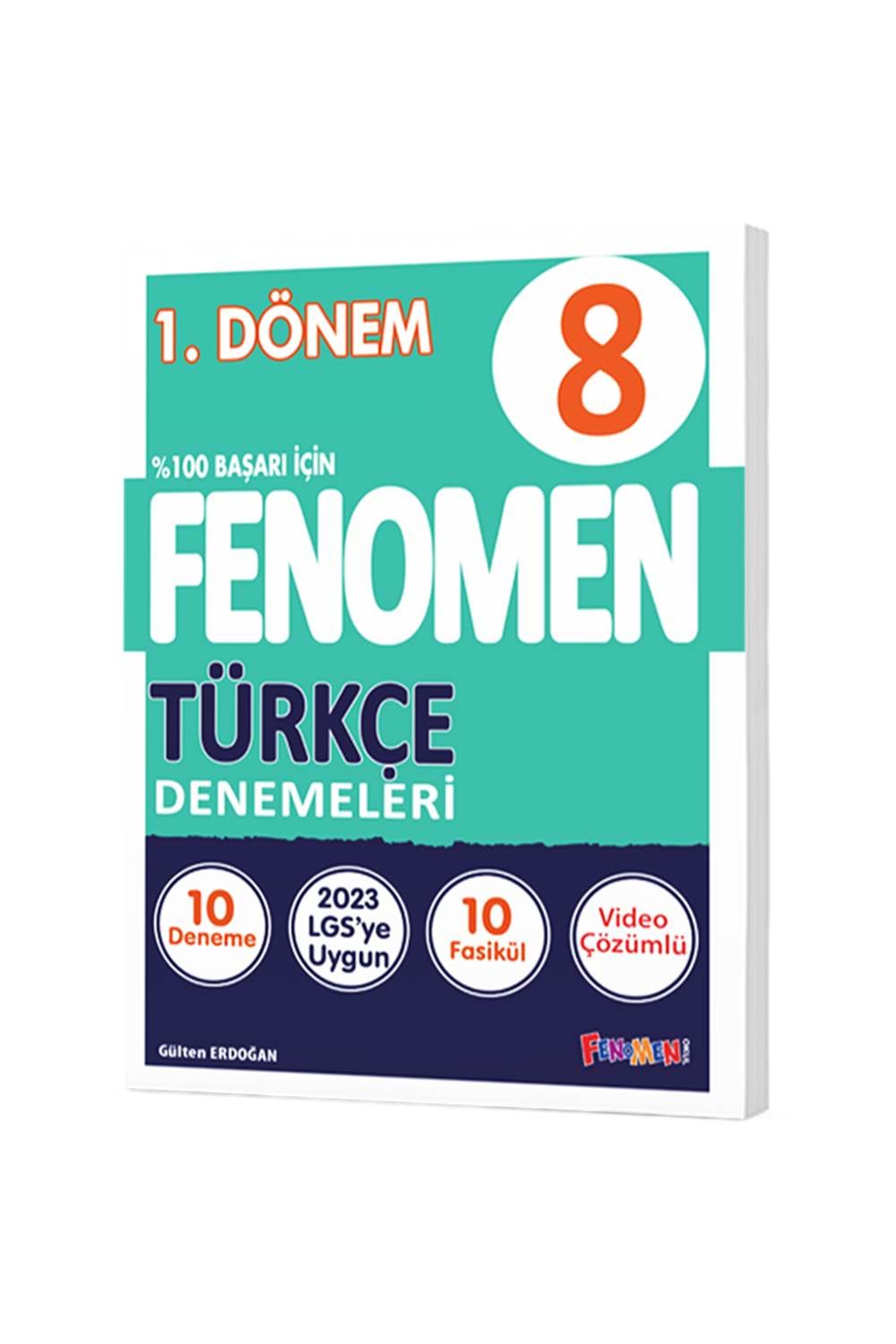FENOMEN 8 TÜRKÇE 1.DÖNEM DENEMELERİ (10 DENEME)