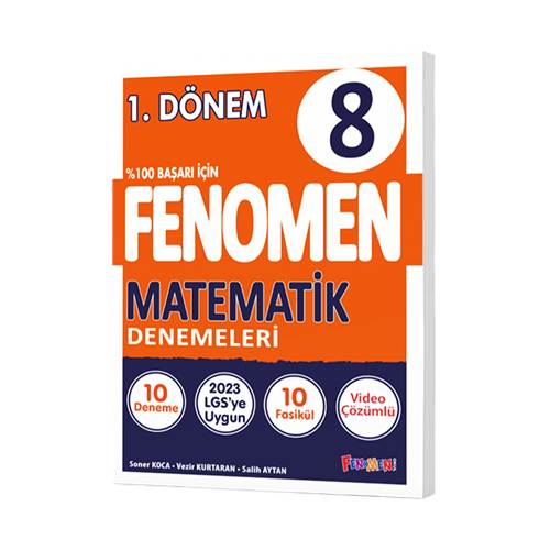 FENOMEN 8 MATEMATİK 1.DÖNEM DENEMELERİ (10 DENEME)