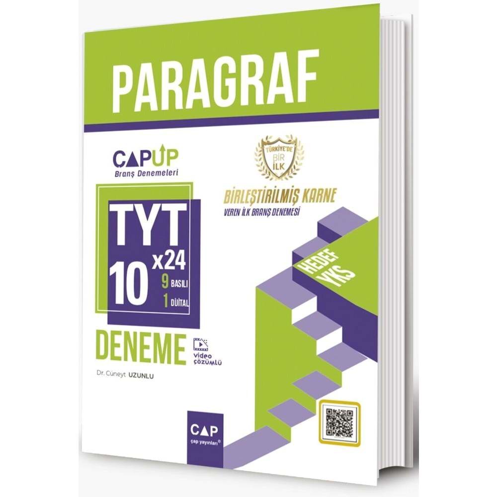 ÇAP UP TYT DENEME PARAGRAF 9*3 - 2023