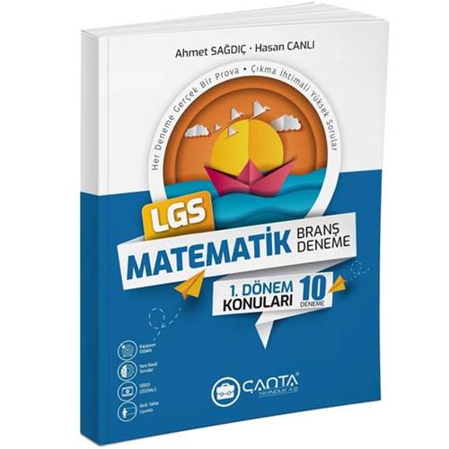 Çanta LGS 1. Dönem 10 lu Matematik Branş Deneme
