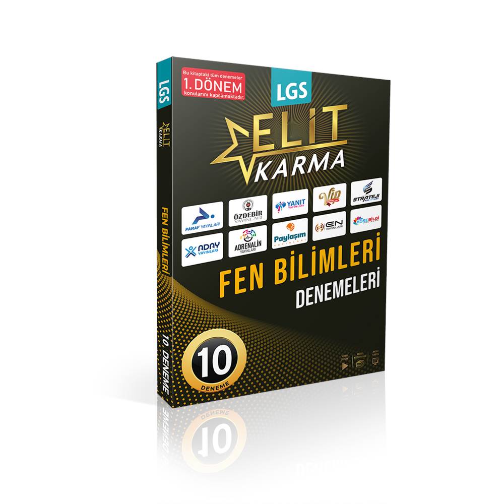 ELİT KARMA 8.SINIF FEN BİL.10 LU DEN.1.DÖNEM KONUL