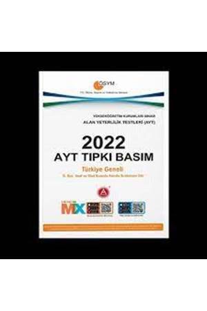 2022 AYT Tıpkı Basım Deneme Sınavı