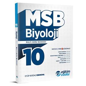 Eğitim Vadisi 10. Sınıf Biyoloji MSB Multi Soru Bankası