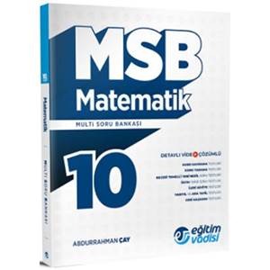 Eğitim Vadisi 10. Sınıf Matematik MSB Multi Soru Bankası