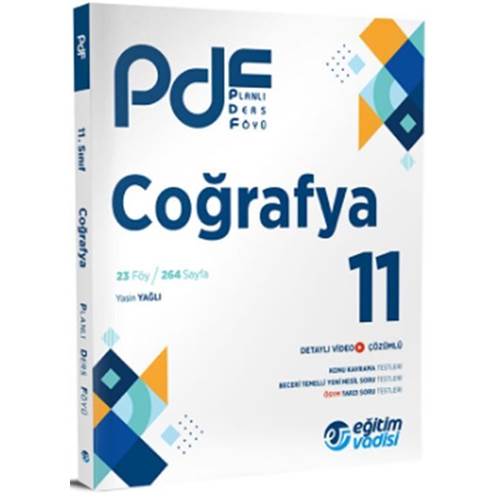 E.VADİSİ 11.SINIF PDF COGRAFYA (24-25)