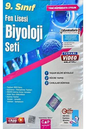 09.SINIF SET FEN LİSESİ BİYOLOJİ - 2023