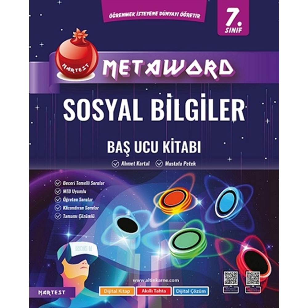 Nartest Yayınevi 7. Sınıf Metaword Sosyal Bilgiler