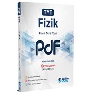 Eğitim Vadisi TYT Fizik PDF Planlı Ders Föyü