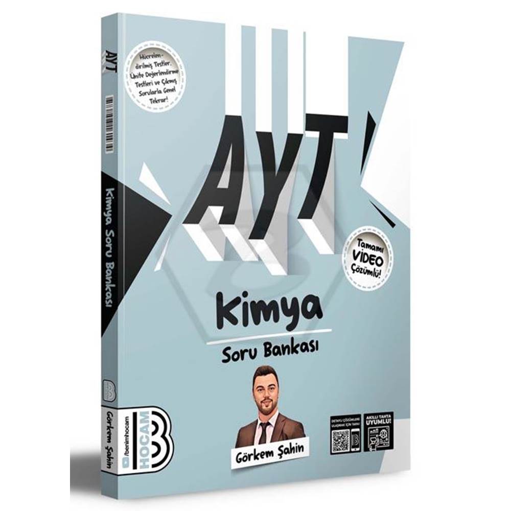 Benim Hocam AYT Kimya Tamamı Çözümlü Soru Bankası