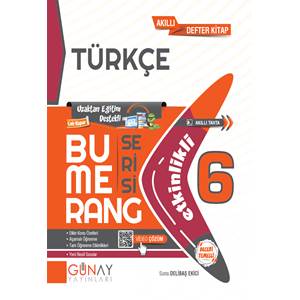 Günay 6. SINIF Bumerang Etkinlikli Türkçe