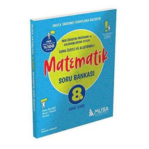 Muba Yayınları 8. Sınıf Matematik Soru Bankası