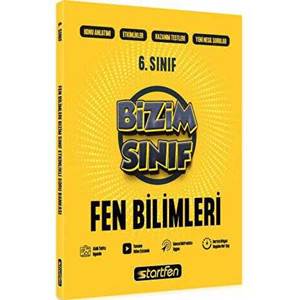 Startfen 6. Sınıf Bizim Sınıf Fen Bilimleri Etkinlikli Soru Bankası