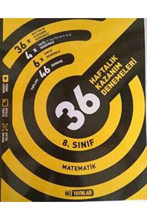 HIZ 8.SINIF MATEMATİK HAFTALIK DENEME