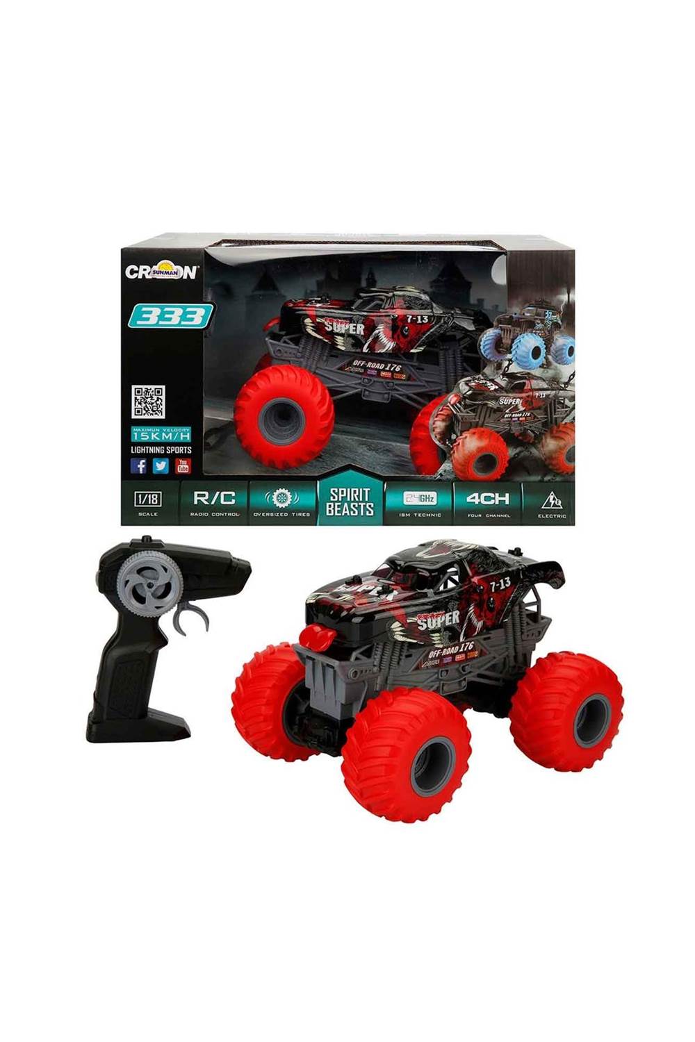 Sun croozo uykum tekli büyük teker jeep
