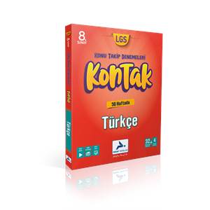 PARAF 8. SINIF TÜRKÇE 36 LI KONTAK DENEME (KONU TAKİP DENEMELERİ)