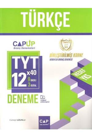 ÇAP UP TYT DENEME TÜRKÇE 12*40 - 2024